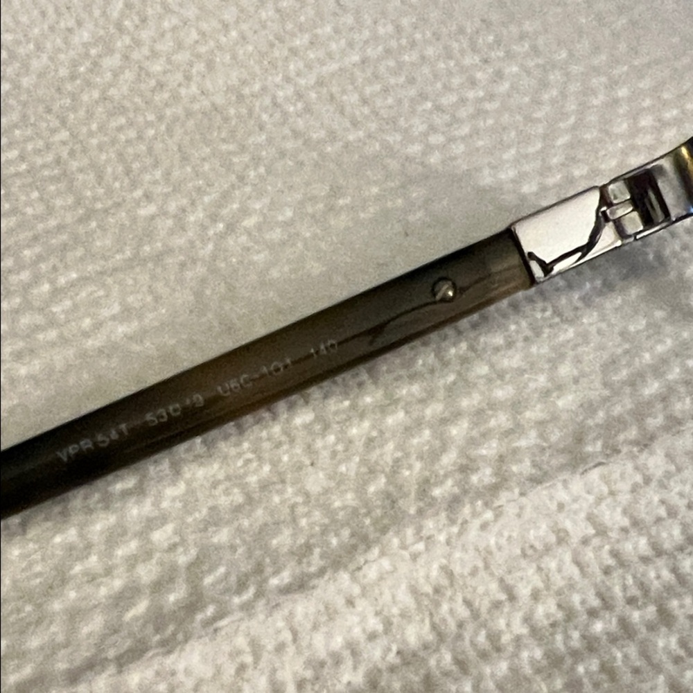 Men’s Prada Black and Silver Frame Prescription Glasses - Picture 5 of 8